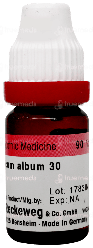 Dr Reckeweg Arsenicum Album 30 Dilution 11Ml
